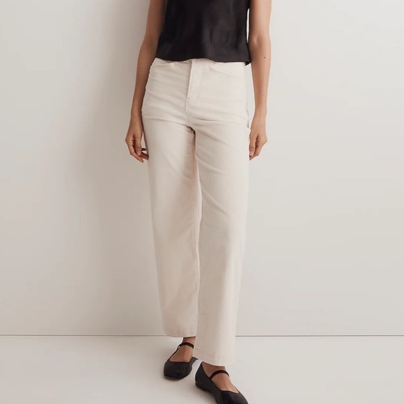 Madewell Emmett 2.0 Wide-Leg Pants in Corduroy - Picture 2 of 6